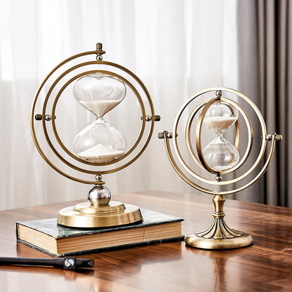 Classic Glass Office Timer Ornament