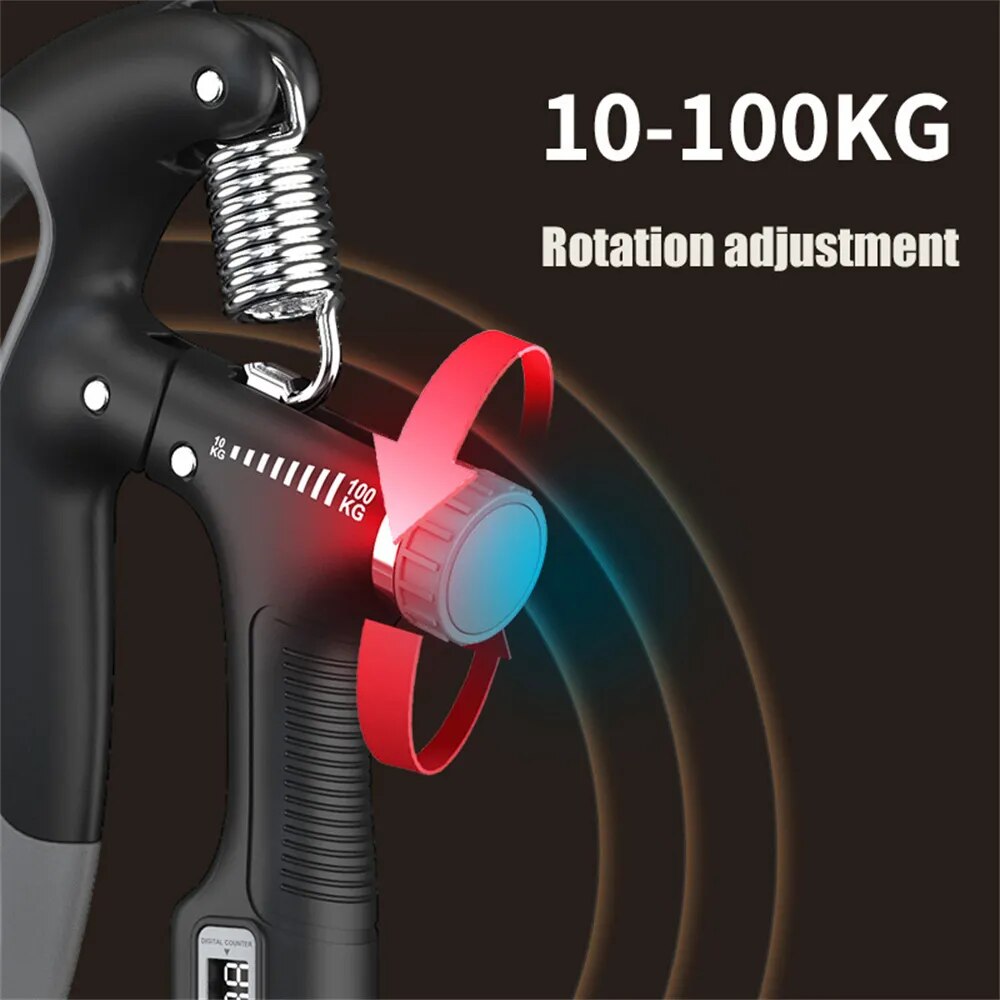 Compact Hand Grip Strengthener Exercise Trainer
