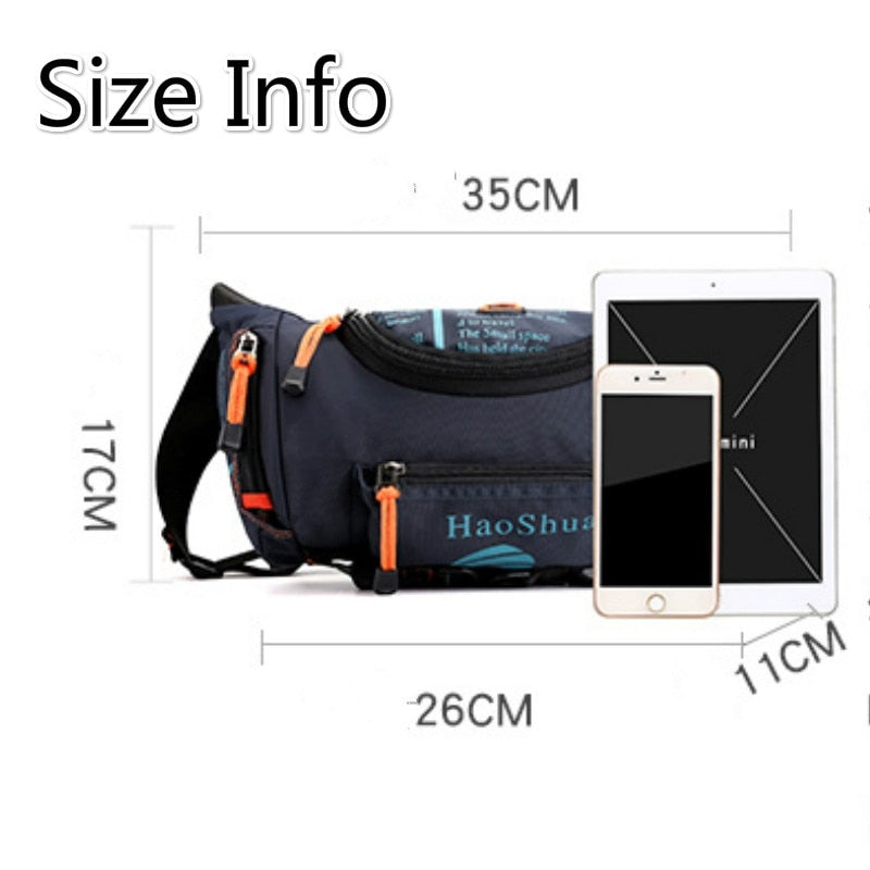 Waterproof Cargo Style Storage Waist Bag