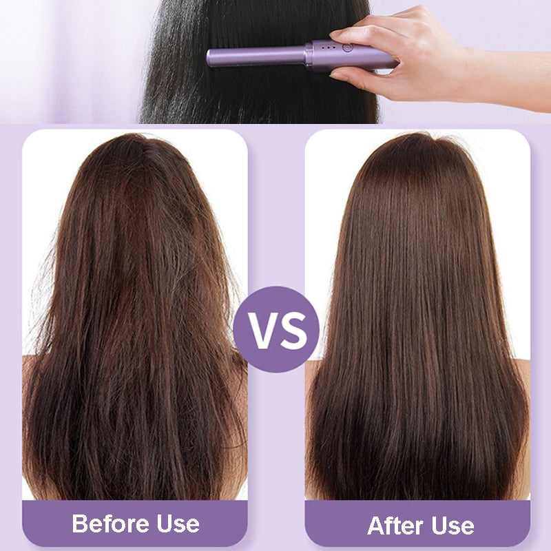 Quick Heat Styling Hair Straightener Comb
