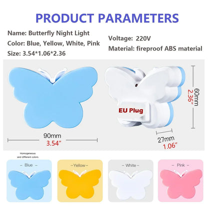 Soft Glow Automatic Night Lamp Warm White Light