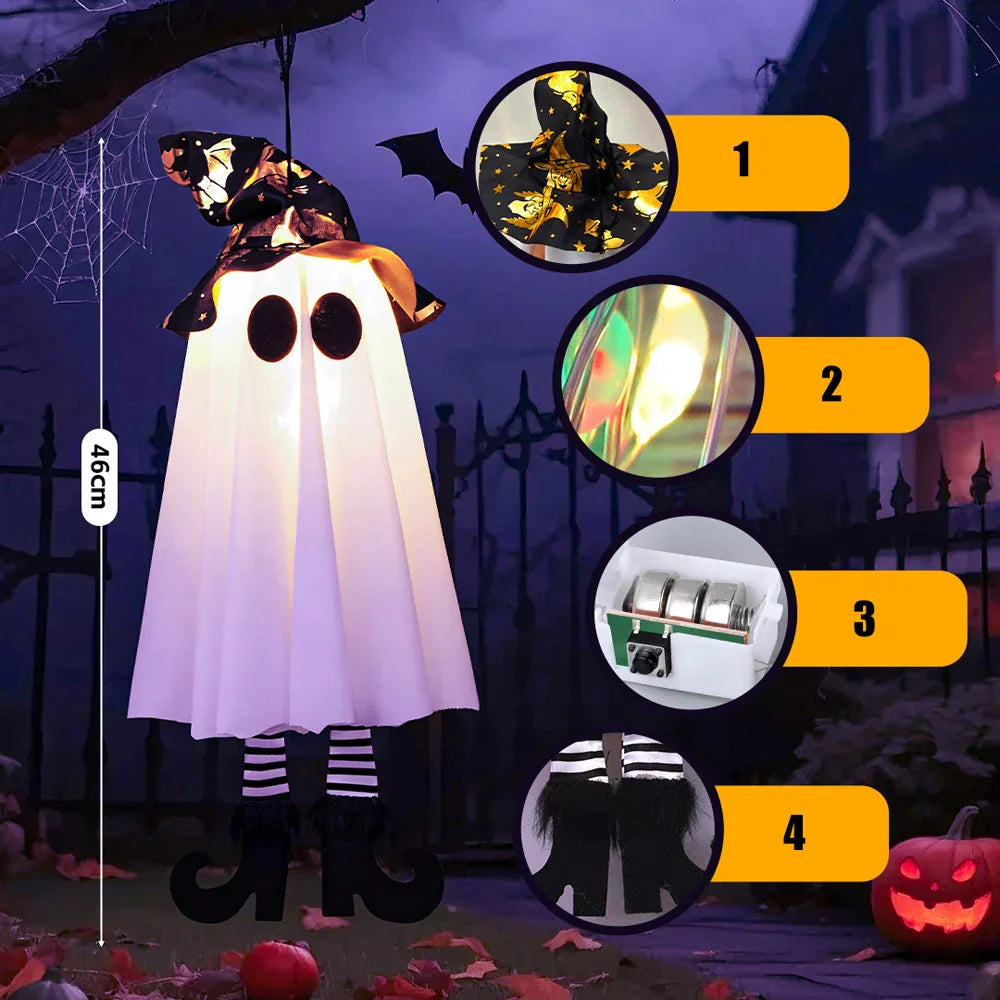 Scary Halloween LED Ghost Lights