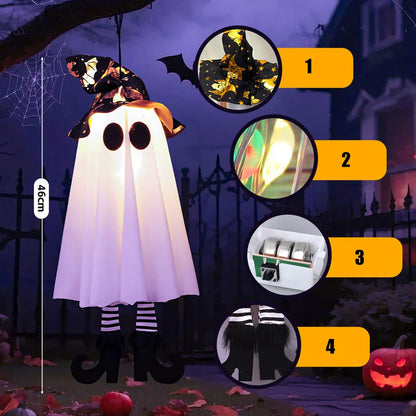 Scary Halloween LED Ghost Lights