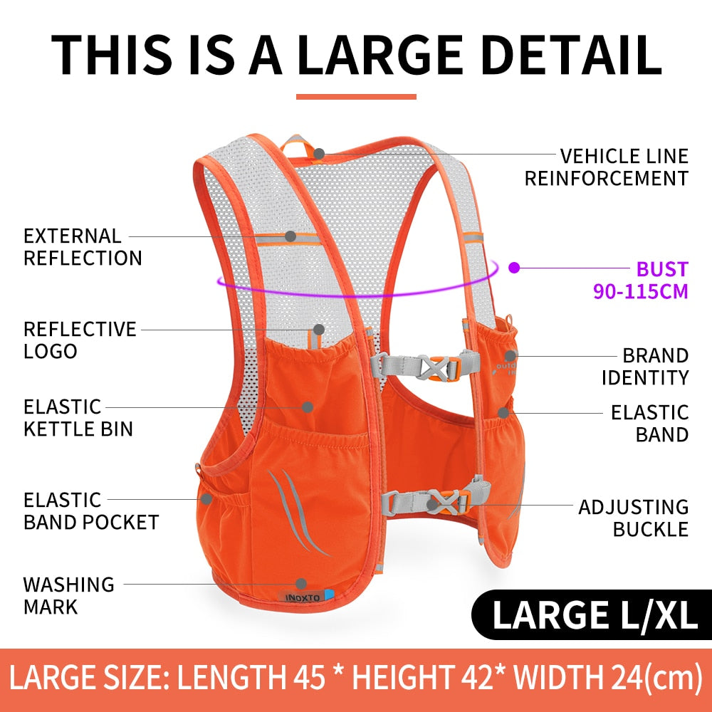 Breathable Running Hydration Backpack