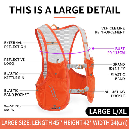 Breathable Running Hydration Backpack