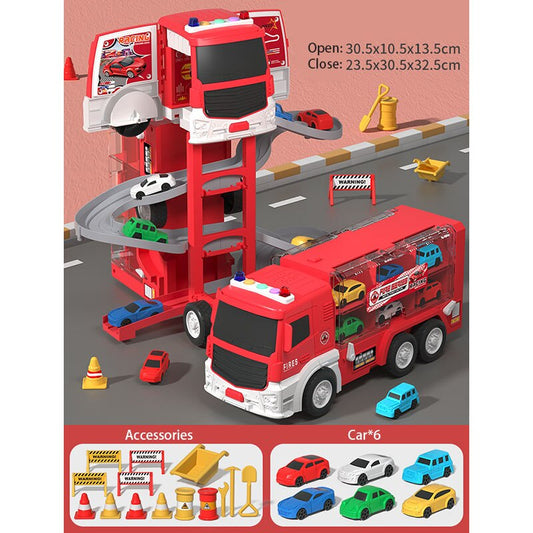 Cool Transforming Truck Racing Toy Car - Luxicro