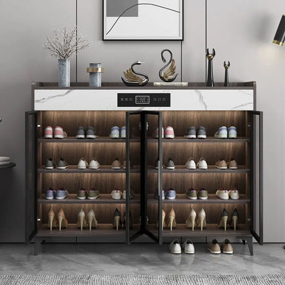 Space Saving Stackable Shoe Storage Rack