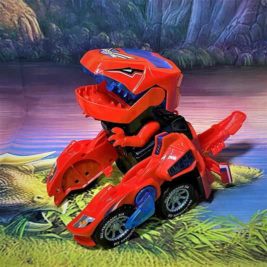 Cool Remote Control LED Dino Toy Vehicle - Luxicro