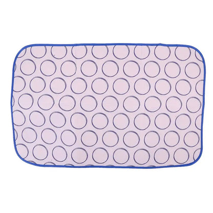 Compact Travel Ironing Mat with Thermal Protective Cover