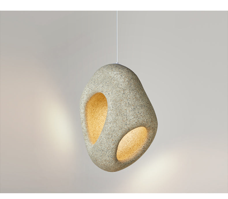 Edgy Modern Metal LED Pendant Lamp