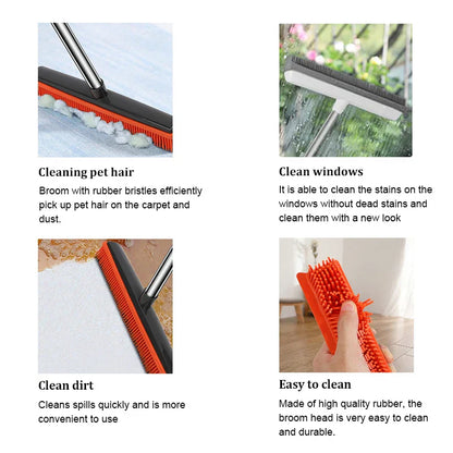 Easy Pet Hair Sweeper for Home and Garden