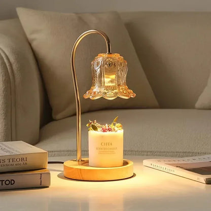 Petal Shaped Soft Glow Candle Lamp - Luxicro