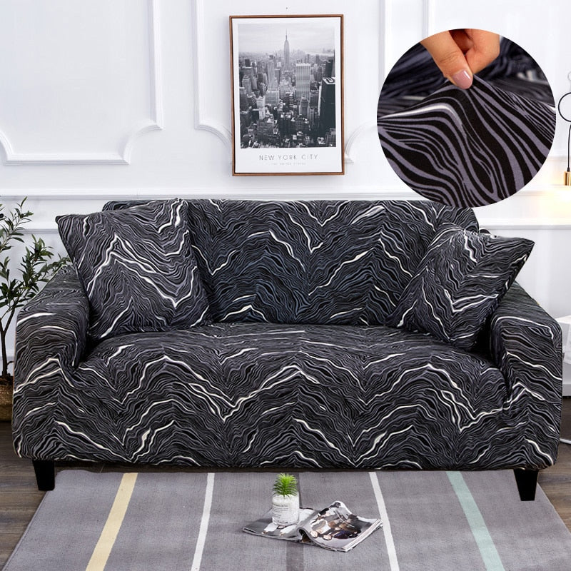 Comfortable Fit Elastic Couch Cover