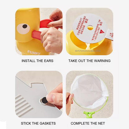 Exciting Outdoor Flying Disk Thrower Toy