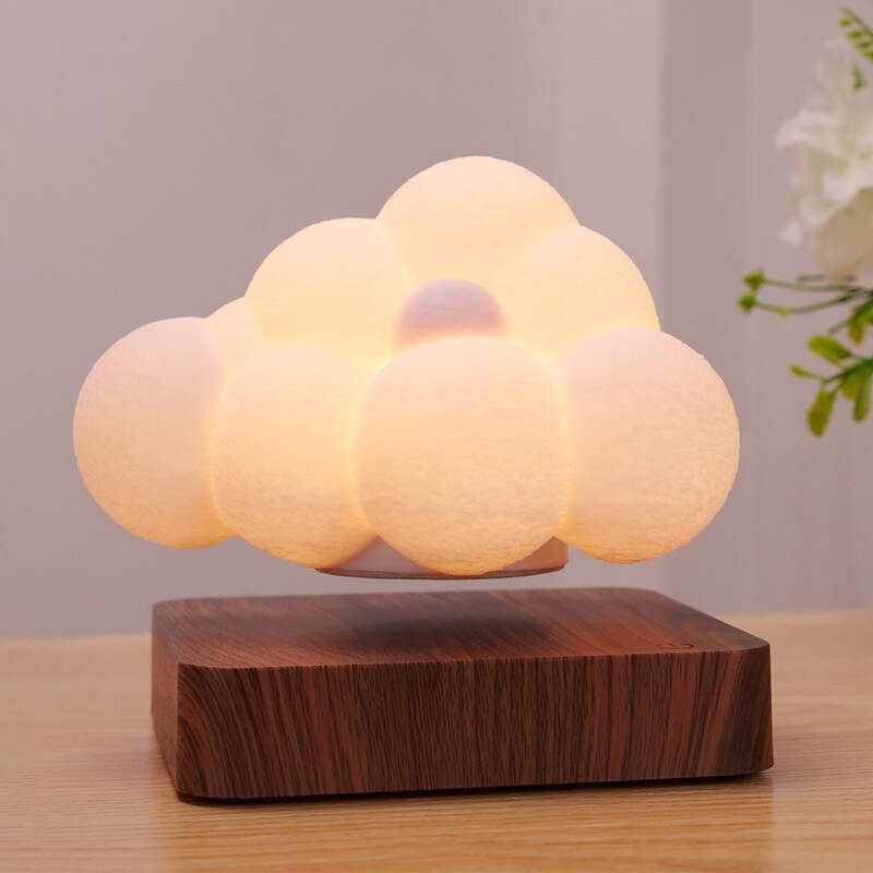 Floating Orb LED Night Light Lamp