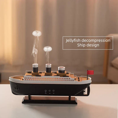 Cool Mist Ocean Breeze Ultrasonic Humidifier