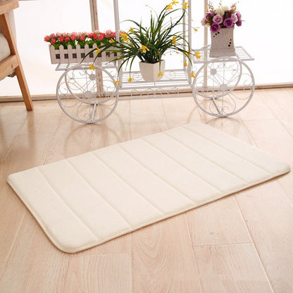 Soft Memory Foam Bathroom Mat with Non Slip Base