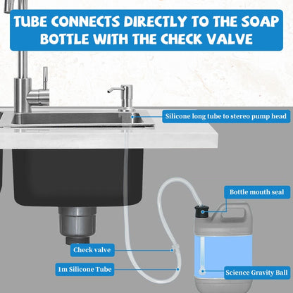 Easy Install Soap Dispenser for Kitchen Sink