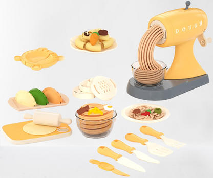 Compact Kids Play Kitchen Appliance Set