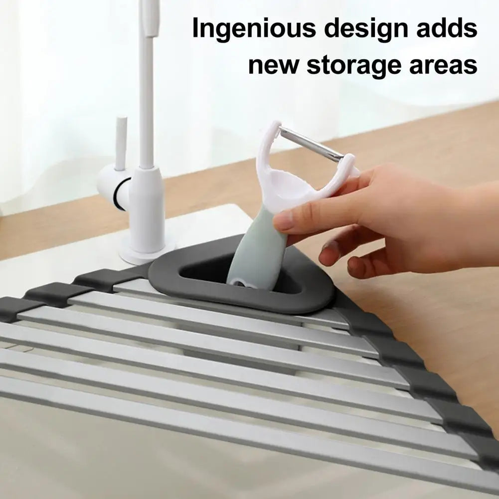Non-Slip Corner Kitchen Shelf Organizer Rack
