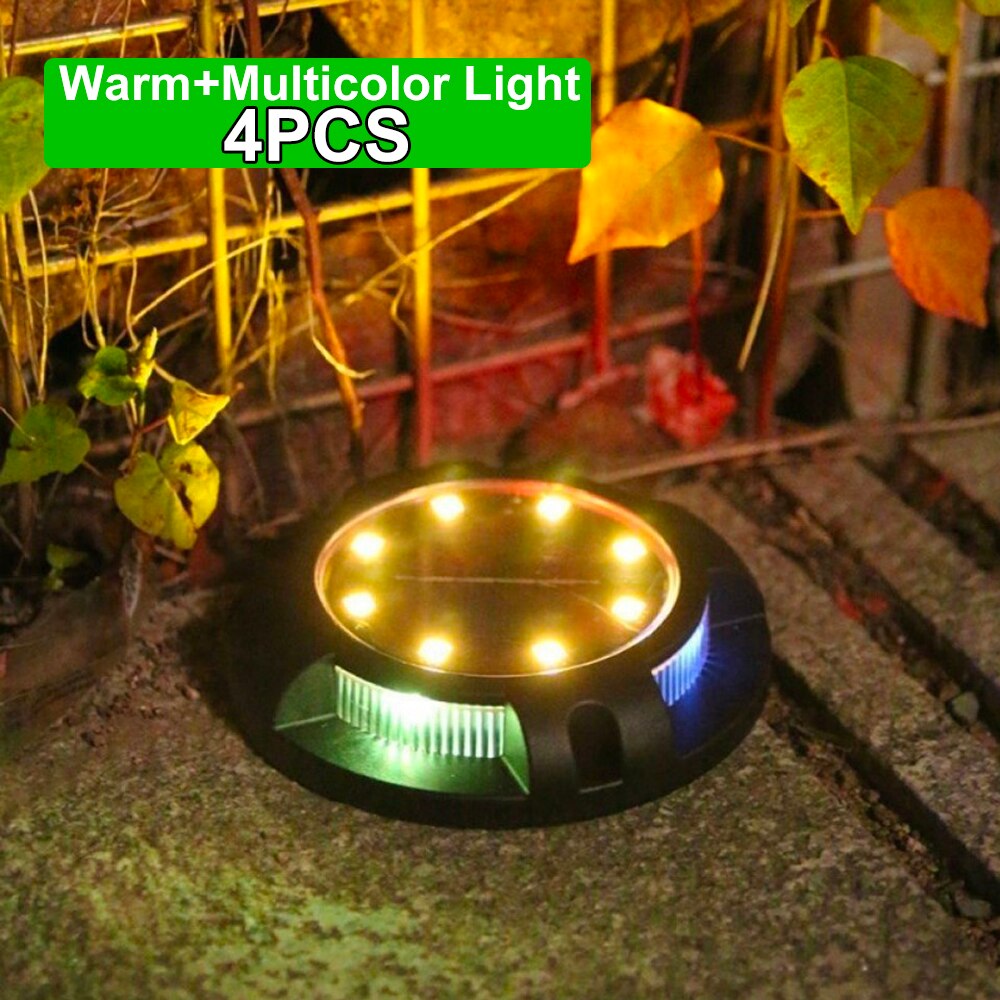 Bright Solar Powered Garden Lamp