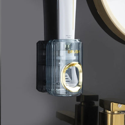 Space Saving Automatic Toothpaste Holder