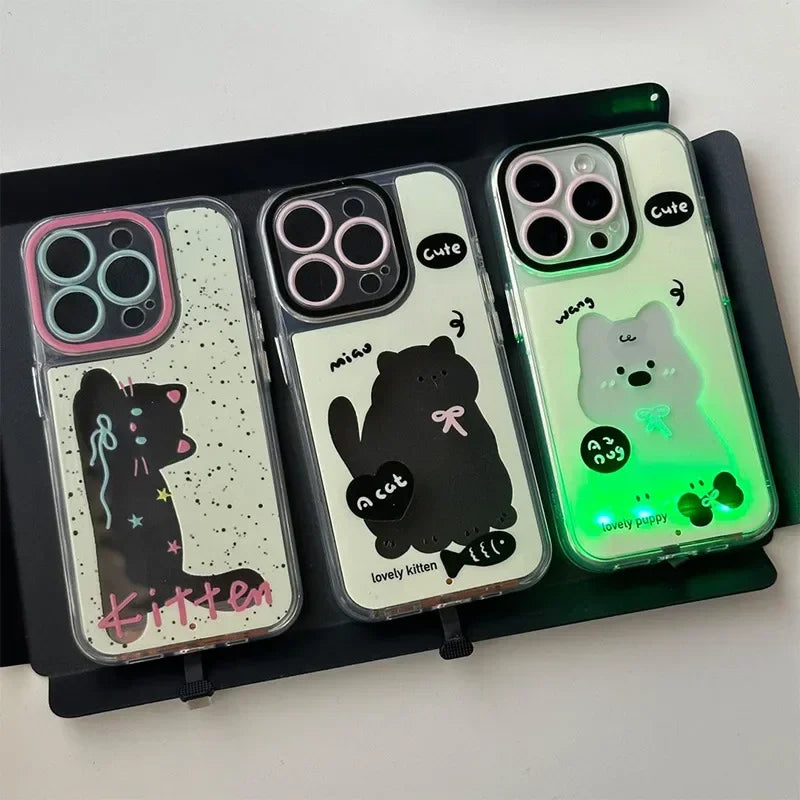 Fun LED Dog Phone Cover