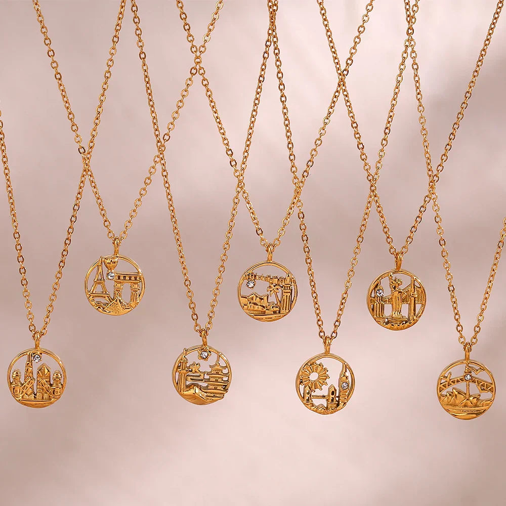 Luxury Adventure Traveller Chain Necklace