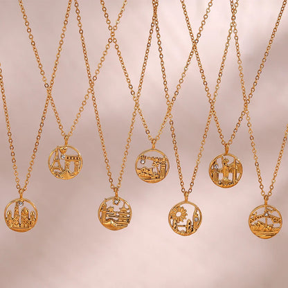 Luxury Adventure Traveller Chain Necklace