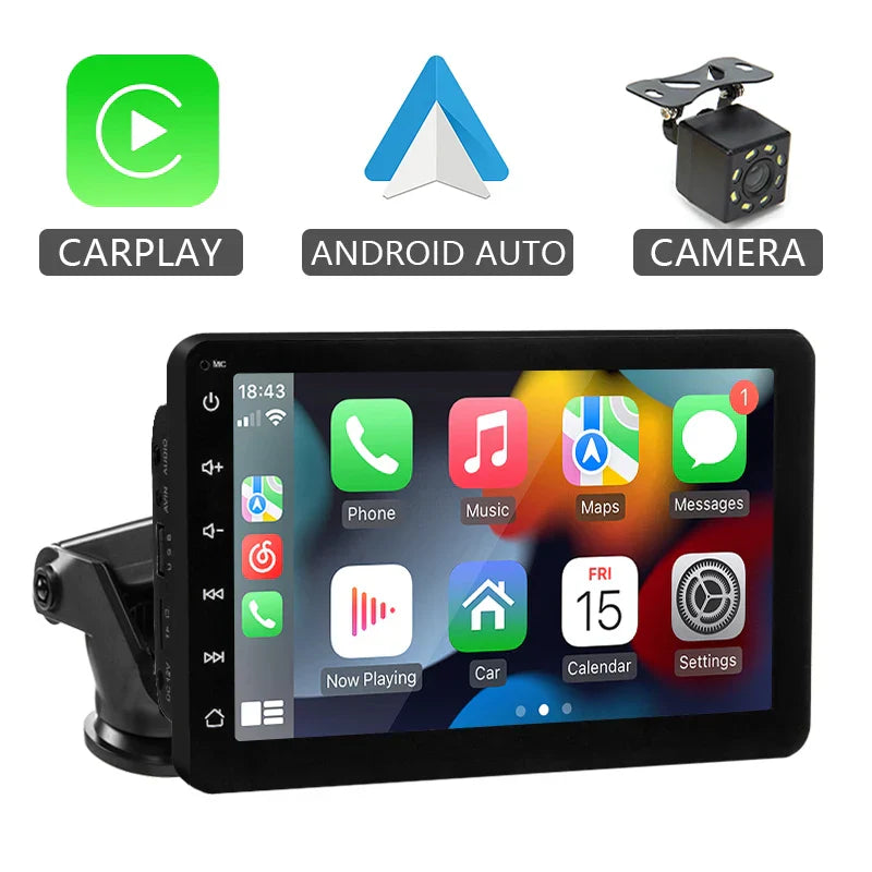 7 Inch Touch Screen Car Stereo with Android Auto