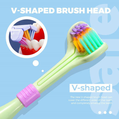 Gentle 3-Sided Soft Bristle Toothbrush