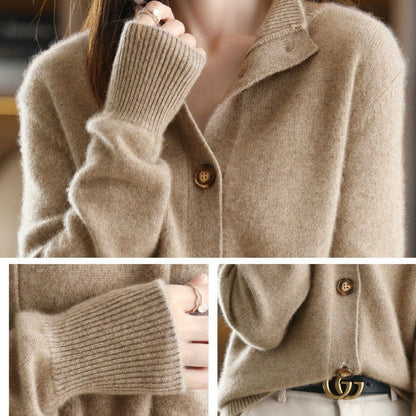Soft Cable Crew Neck Sweater