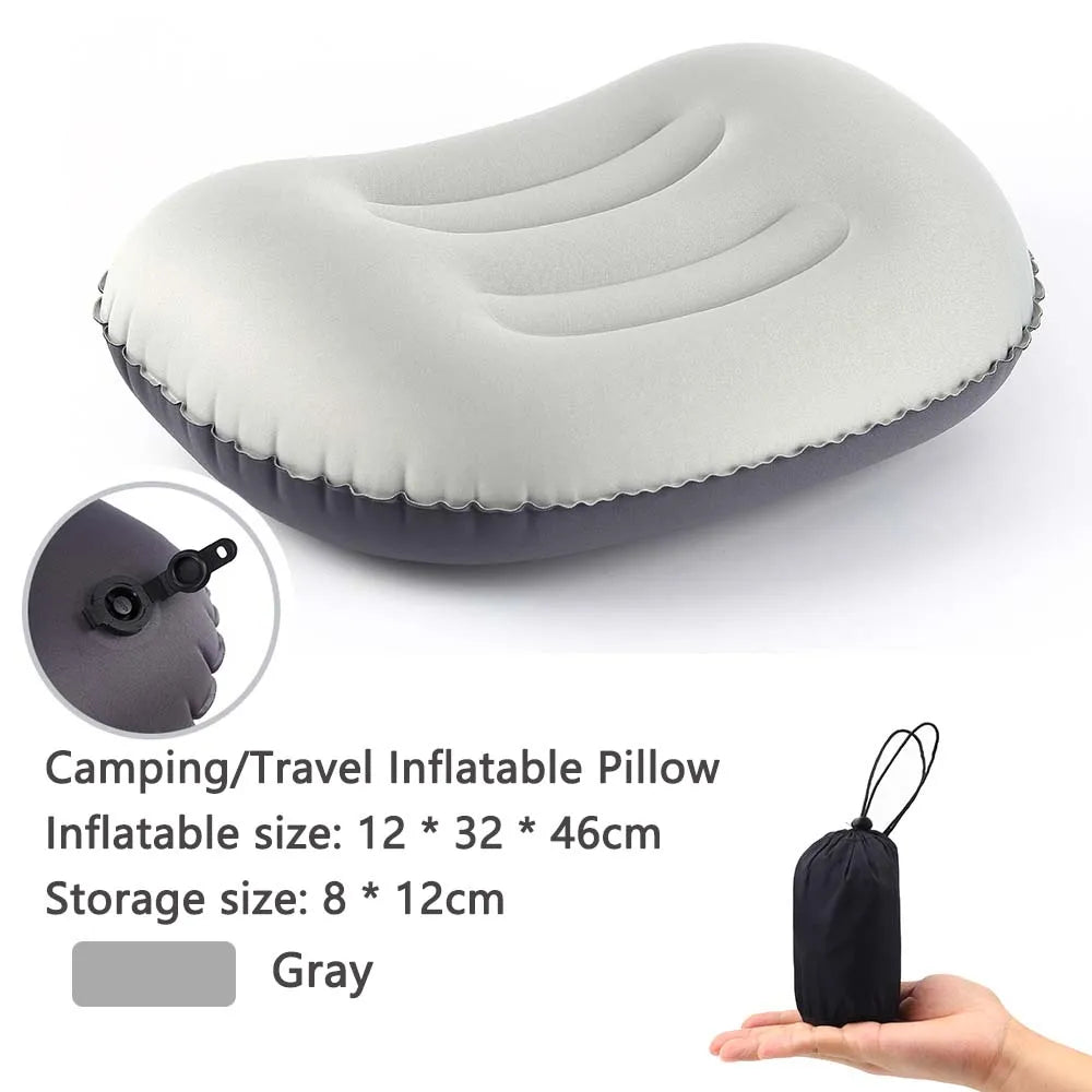 Portable Inflatable Camping Pillow - Luxicro