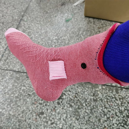 Fun Animal Print Knitted Socks