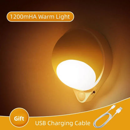 Automatic Night Light with Motion Detector and USB Charger - Luxicro