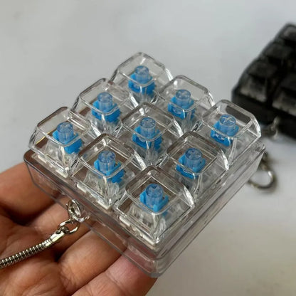 Stress Relief Fidget Cube Keychain