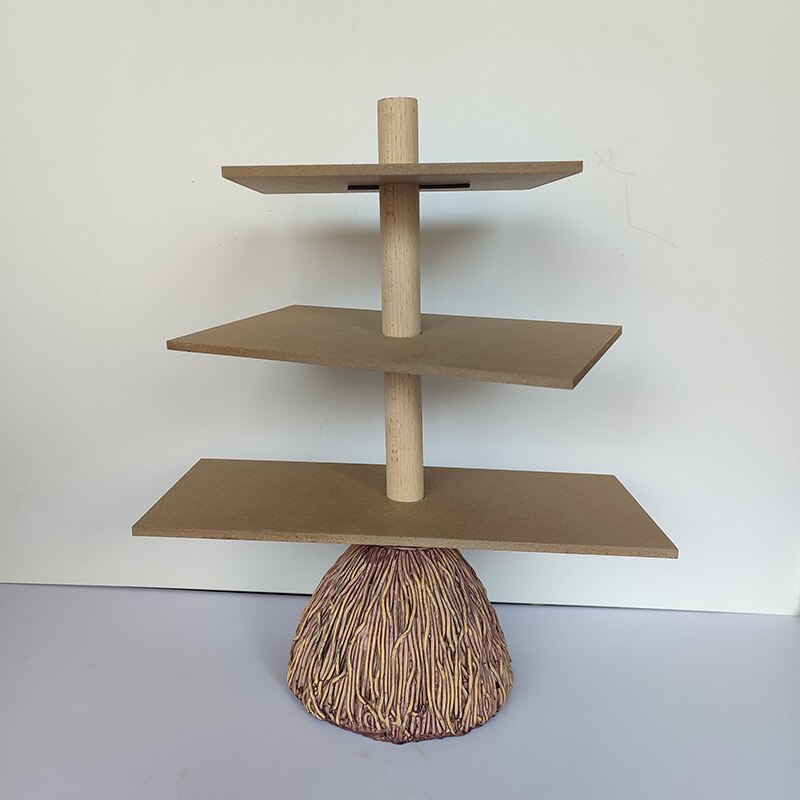 Magical 3 Tier Broom Shape Shelf Stand