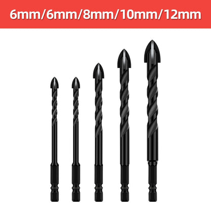 Professional High-Speed Cross Hex Drill Bit Set