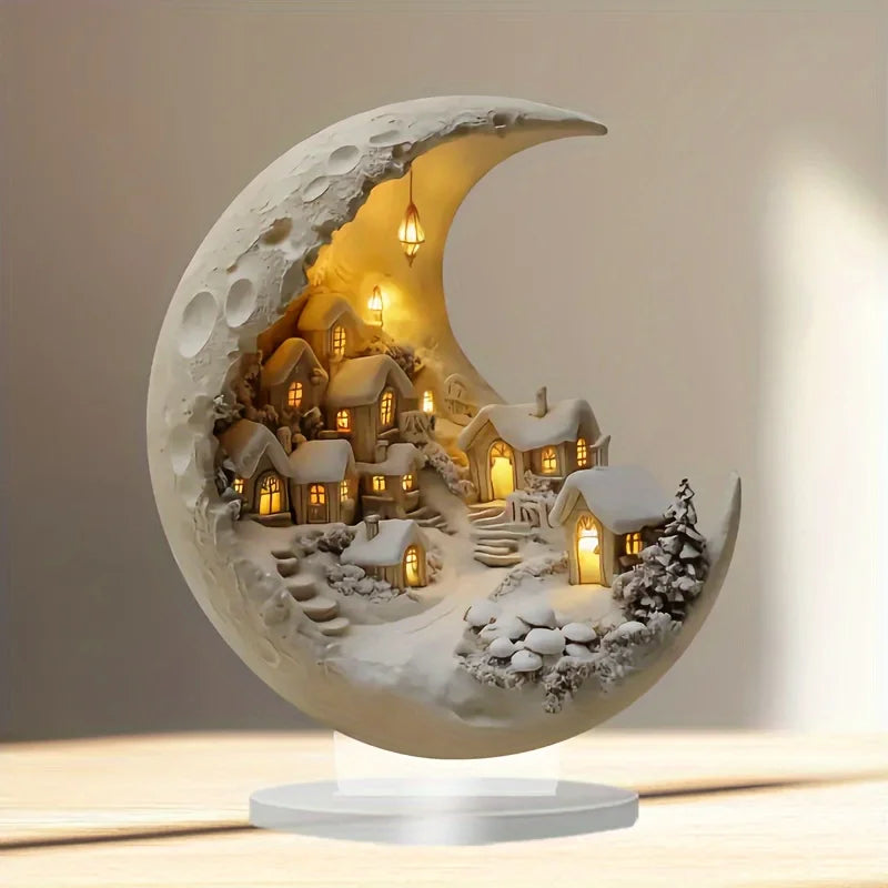 City Skyline LED Night Light Decor