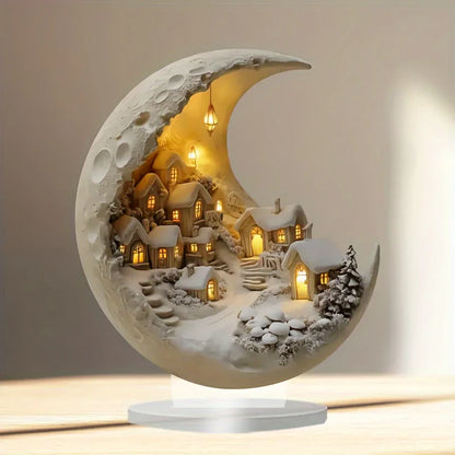 City Skyline LED Night Light Decor