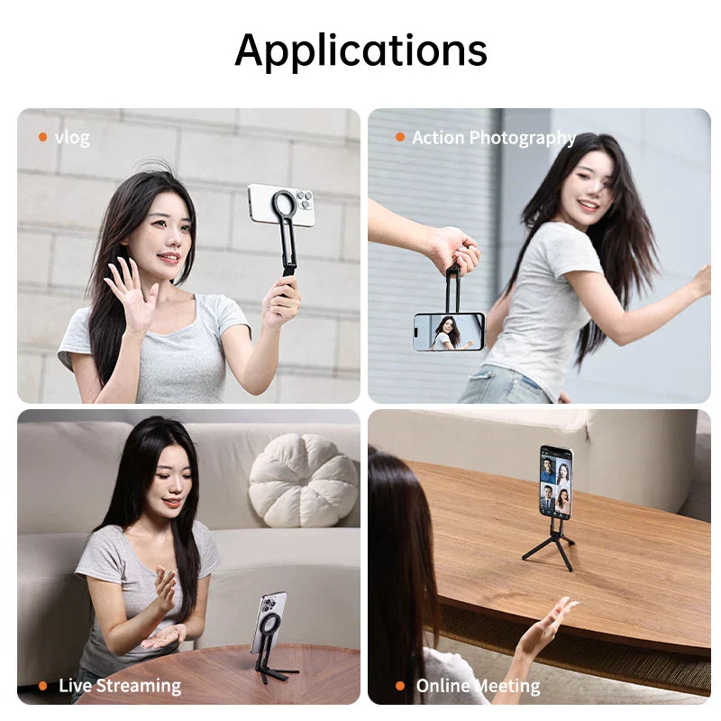 Compact Portable Mini Clip-On Tripod
