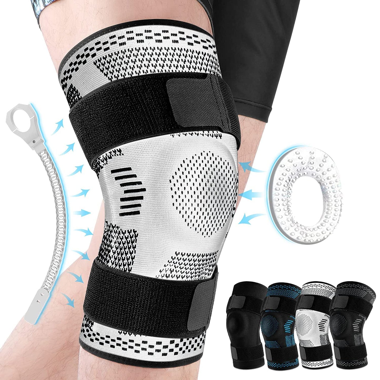 Soft Knee Brace Support Pads