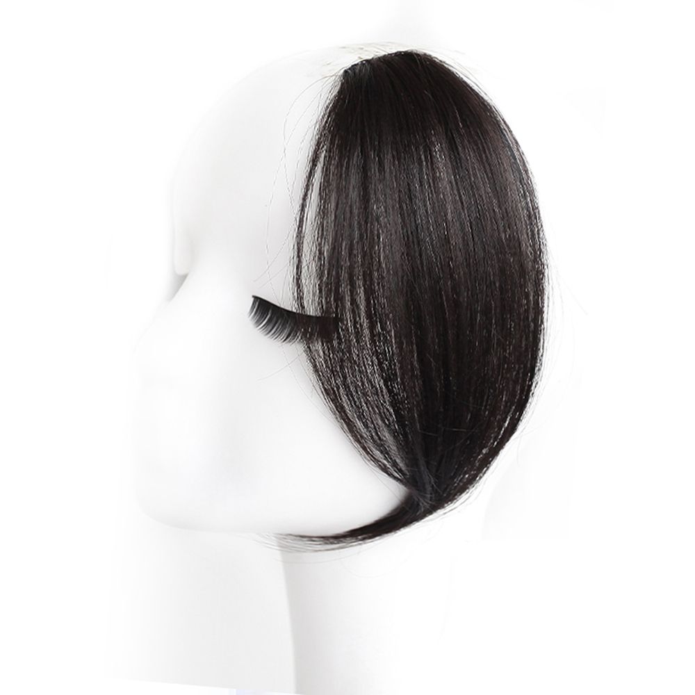 Easy Clip On Realistic Fake Fringe Hair Bangs