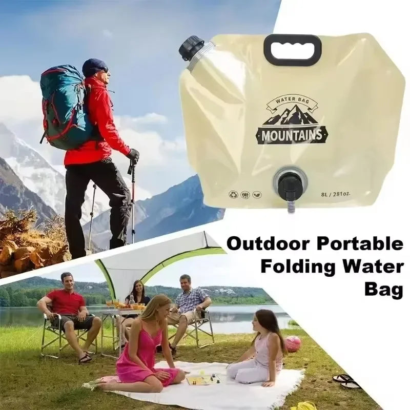 Portable Collapsible Water Bottle Bag 8L