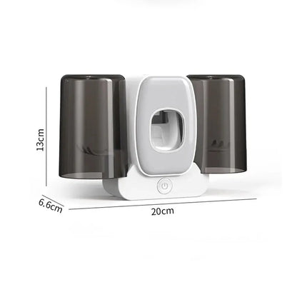 Compact UV Toothbrush Holder and Sanitizer