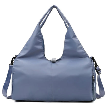 Athletic Gym Bag with Shoe Compartment