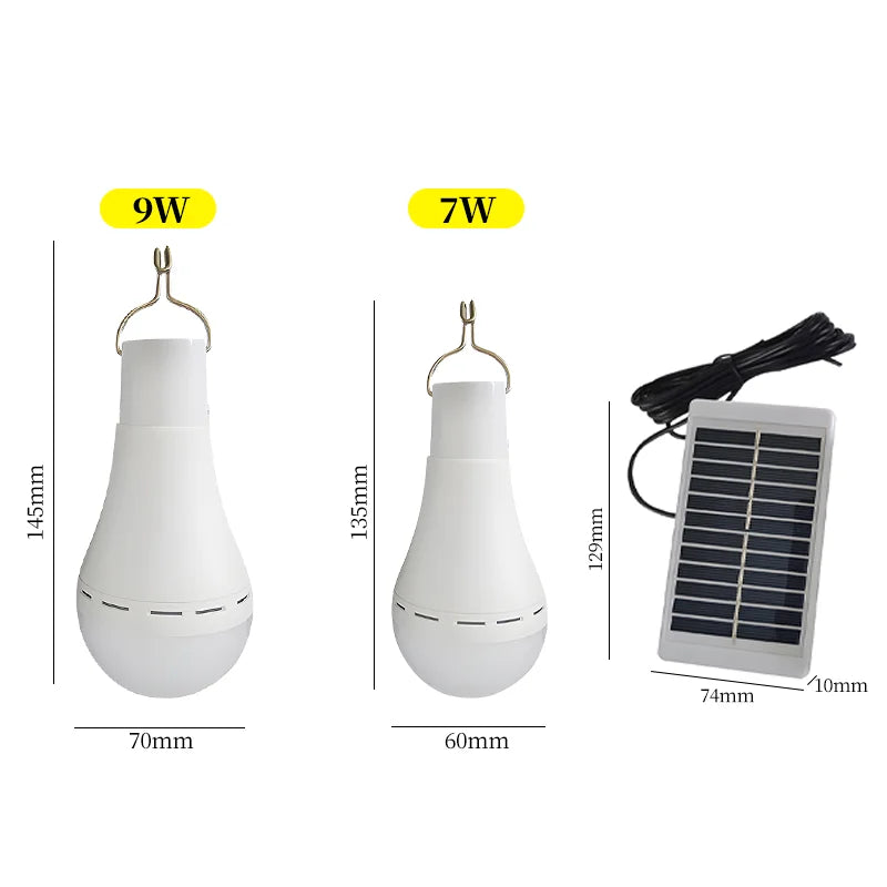 Bright Portable Solar Powered Camp Light
