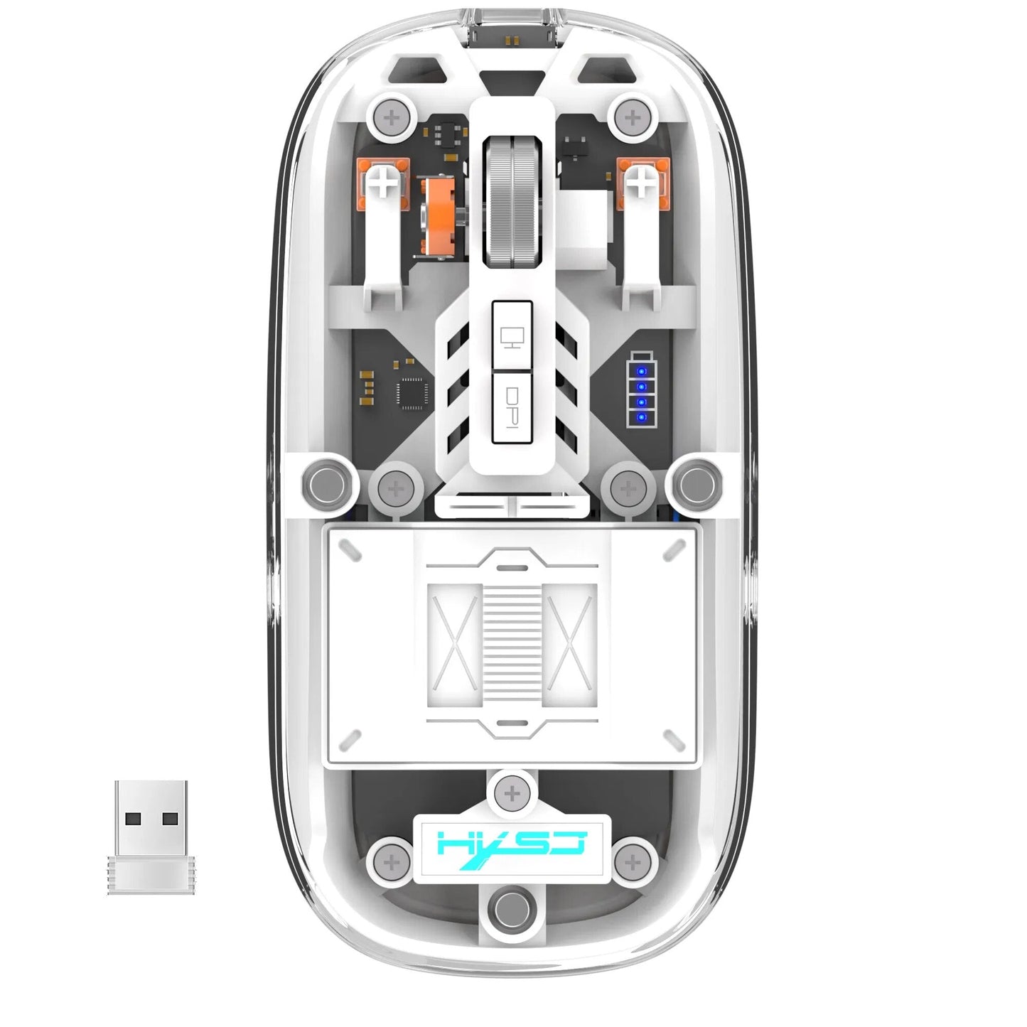 Compact Cordless USB Computer Mouse