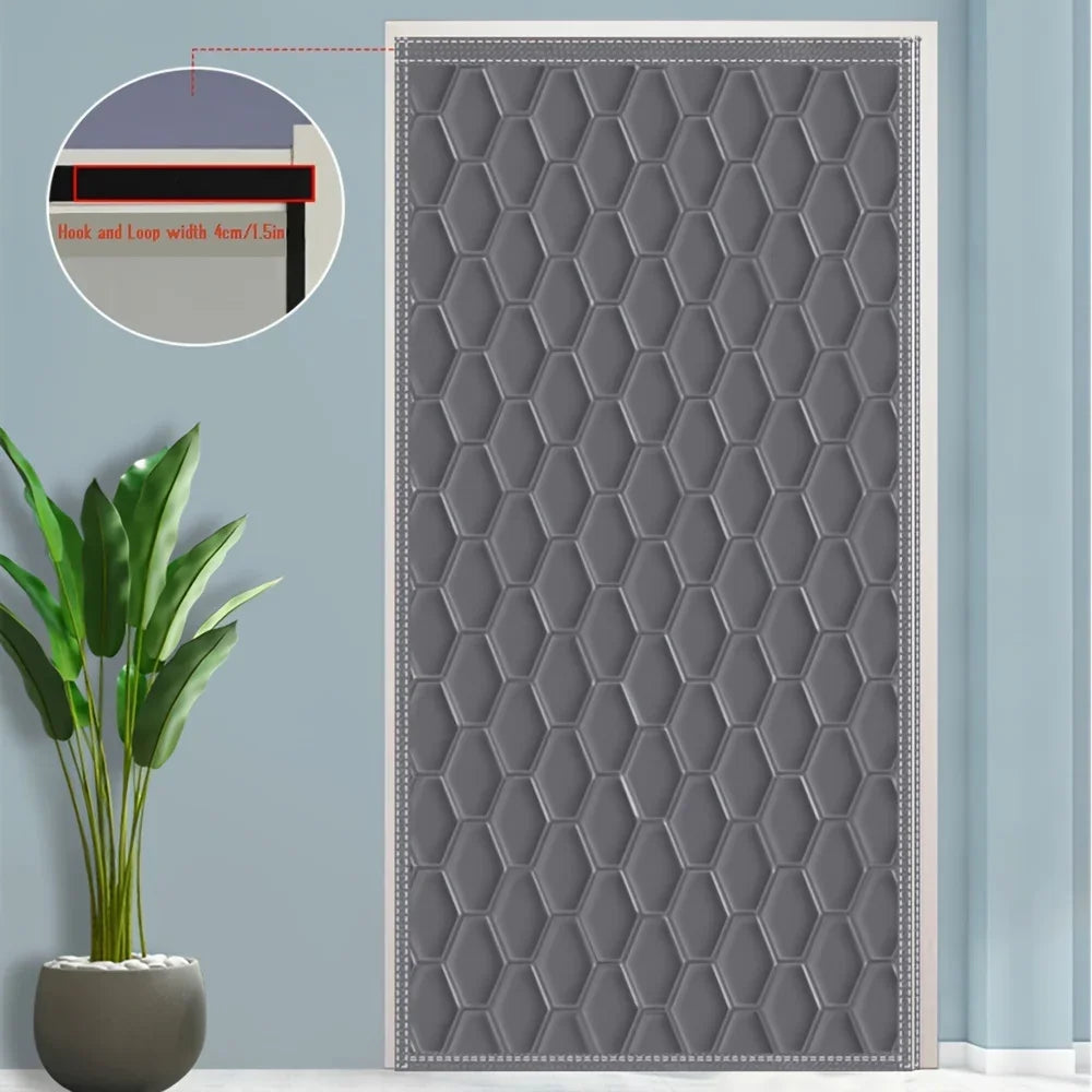 Energy Saving Insulated Door Curtain for Home