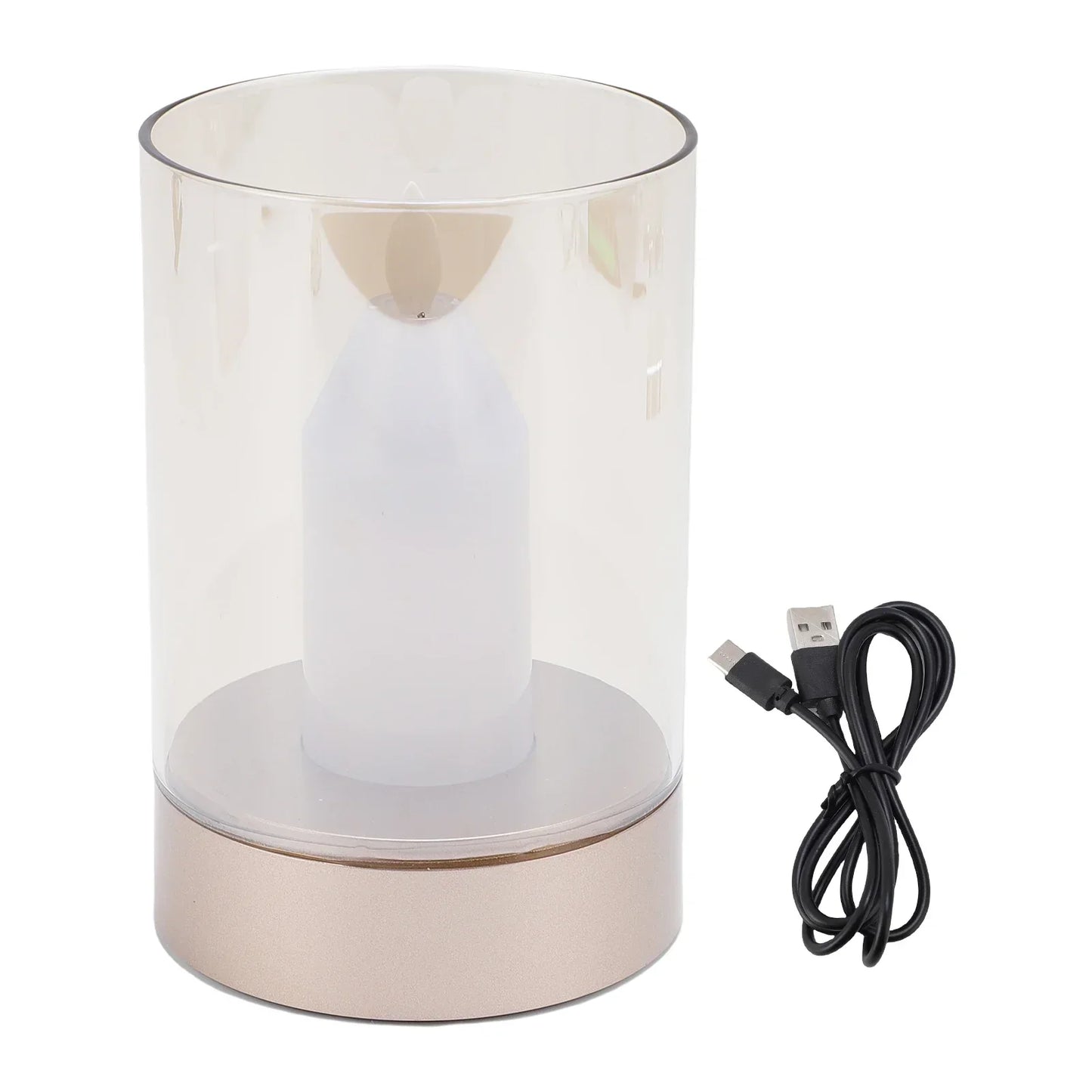 Bright Dimmable LED Table Lamp with USB Charger